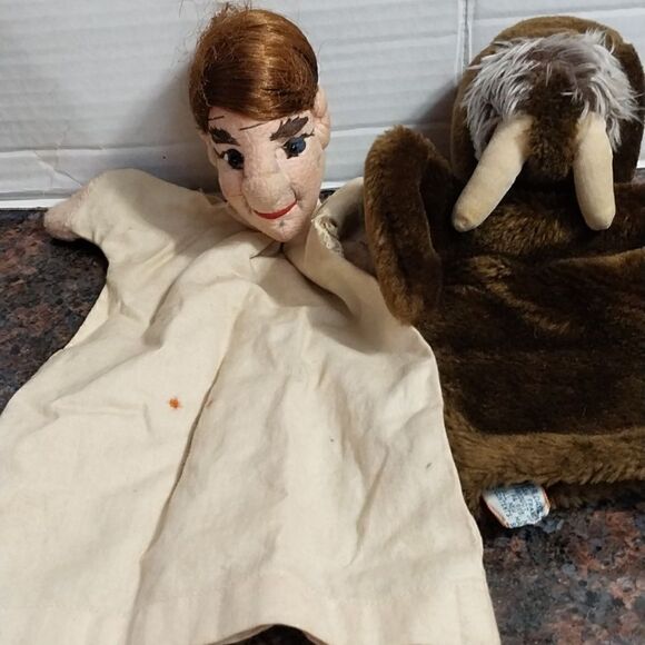 6 Vintage Hand Puppets...."AS IS" - Picture 2 of 6